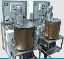 viscosity coatings and temperature control units